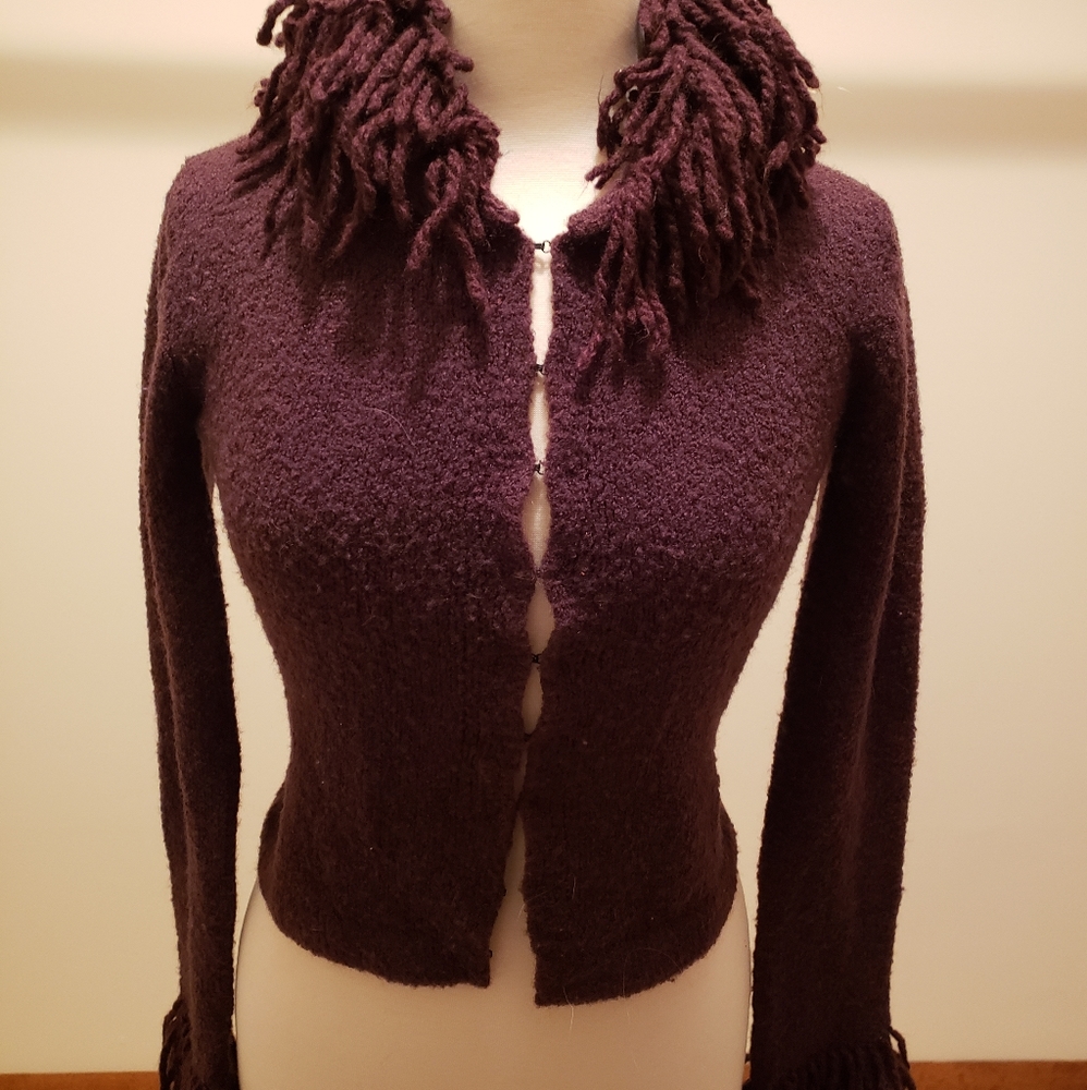 Victoria's Secret Moda Fringe Sweater XS